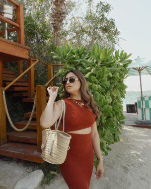 Kashish Dadhwal Instagram - 💌
Dress- @zara
Neckpiece- @deltacharms
Bag- @mango