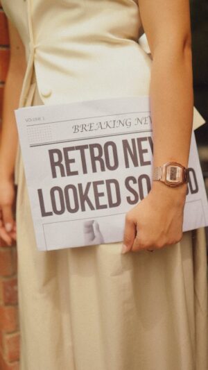 Kashish Dadhwal Instagram - Throwback threads, modern edge. ✨
Turn your OOTD into a vibe with Casio Vintage – now trending with up to 20% off.
⌚ A1000MPG-9
🗓️ Shop the Retro edits, offer ends on 18th August