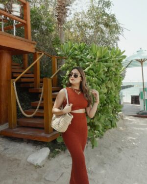 Kashish Dadhwal Instagram - 💌
Dress- @zara
Neckpiece- @deltacharms
Bag- @mango