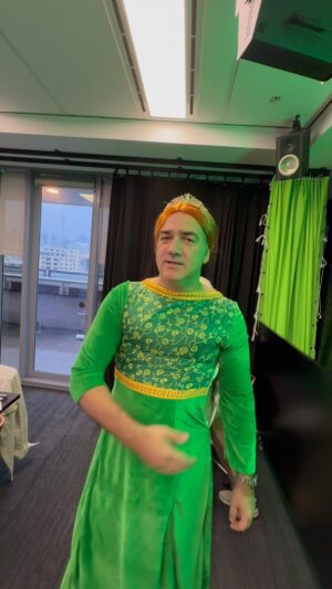 Kate Ritchie Instagram - Book week team costume has been revealed! SHREK!