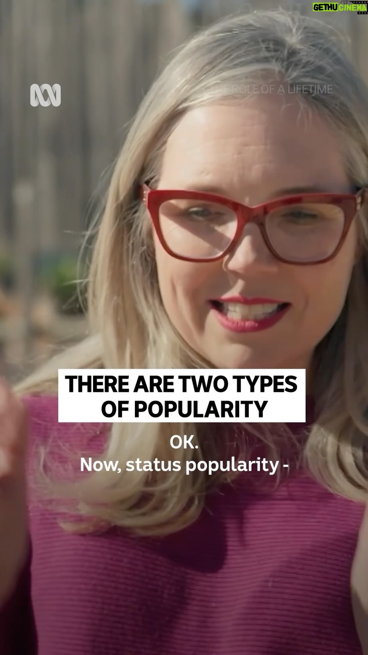 Kate Ritchie - 2K Likes - Status vs likeable popularity 🤔

The Role Of A Lifetime – Stream now on ABC iview.

#TheRoleOfALifetimeTV #Popularity #Teenagers