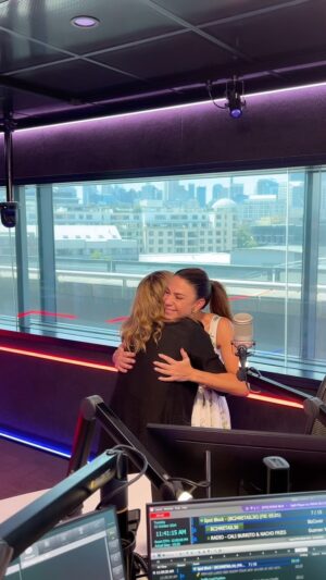 Kate Ritchie Instagram - When Kate Ritchie met Kate Winslet. ❤️ Find out what brought @kateritchieofficial to tears in this very special moment, tomorrow live from 6am.
#katewinslet #lee #leemovie