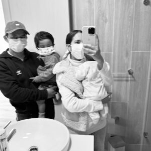 Katherine Escobar Farfan Instagram - Julio a blanco y negro