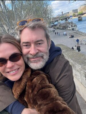 Katie Aselton Instagram - 19 years of marriage with this guy. so much love. a lot of work. a lot of laughs. plenty of tears. so worth it all. love you, my dude.