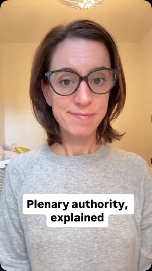 Katie Couric Instagram - Stephen Miller’s comment on “plenary authority” was not a glitch. It’s a key piece of Project 2025. I’ll explain.