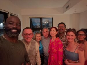 Katja Herbers Instagram - Thunderstorms during dinner and everyone spent the night