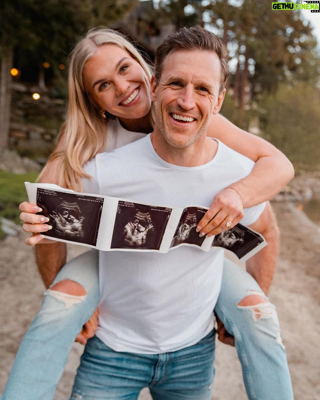 Katrin Tanja Davidsdottir - 199.9K Likes - Our greatest blessing 🤍🫶🏼✨ Baby Laich coming this fall. Mom & Dad can’t wait to meet you, our little one!!!!!!