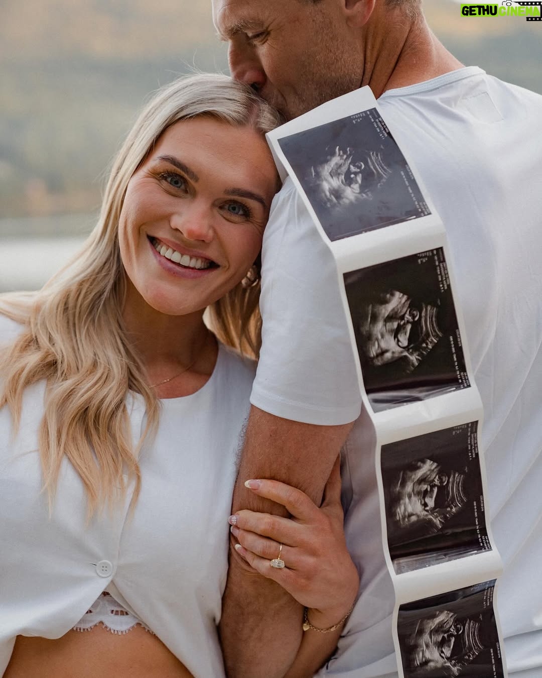 Katrin Tanja Davidsdottir - 199.9K Likes - Our greatest blessing 🤍🫶🏼✨ Baby Laich coming this fall. Mom & Dad can’t wait to meet you, our little one!!!!!!