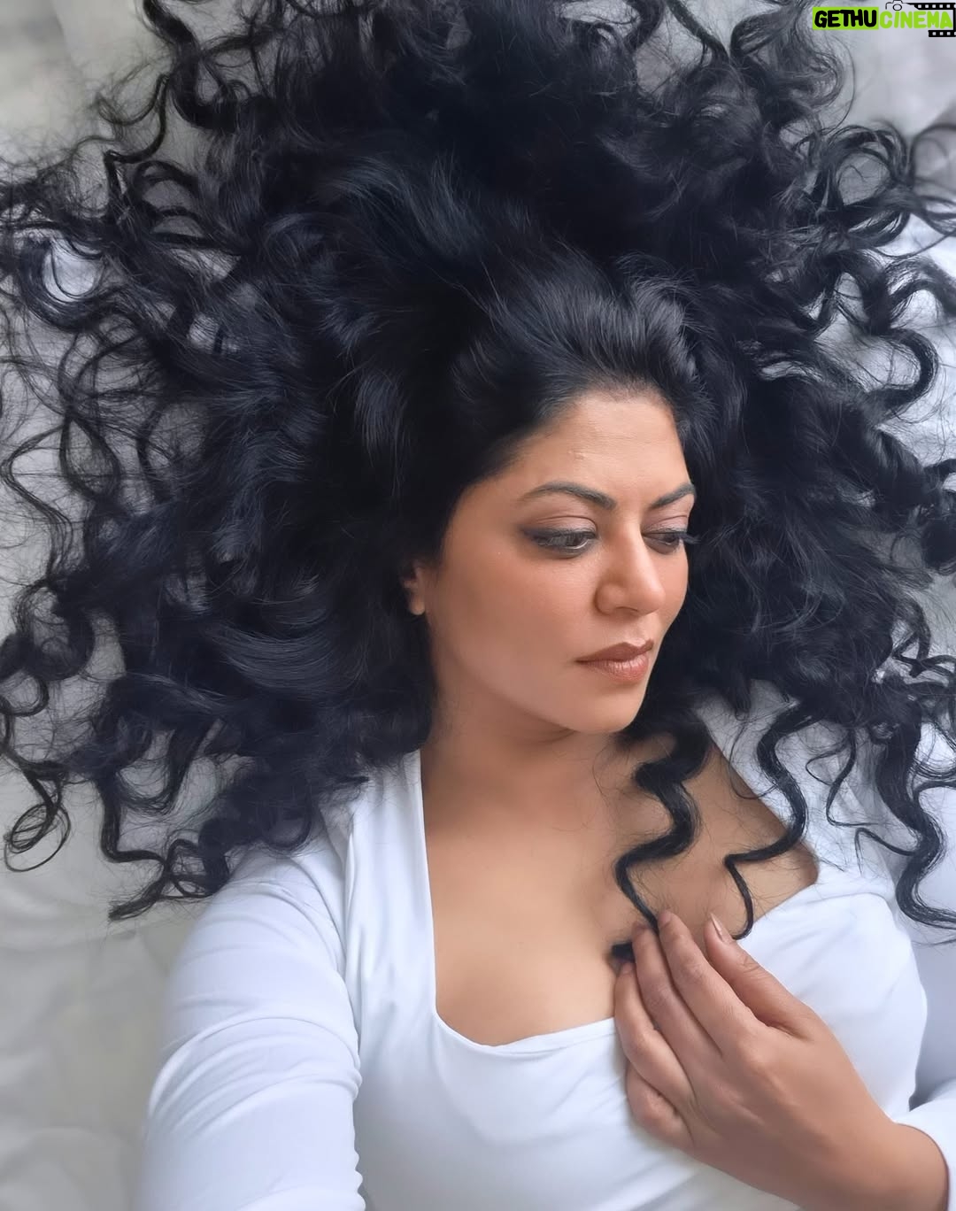 Kavita Kaushik - 10.2K Likes - For Hair like Medusa use our Hair Masala & Hair Nectar. 
To order visit website www.aparnaauntys.com 
Or WhatsApp team on 9820378775
