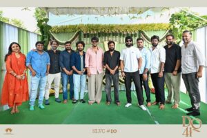 Kavya Sriram Instagram - Aaaannnnd it begins✨

#DQ41 #SLVC10

@dqsalmaan @ravi_nelakuditi @cherukuri_2005 @slv_cinemas @gvprakash @anaygoswamy @kollaavinash ✨