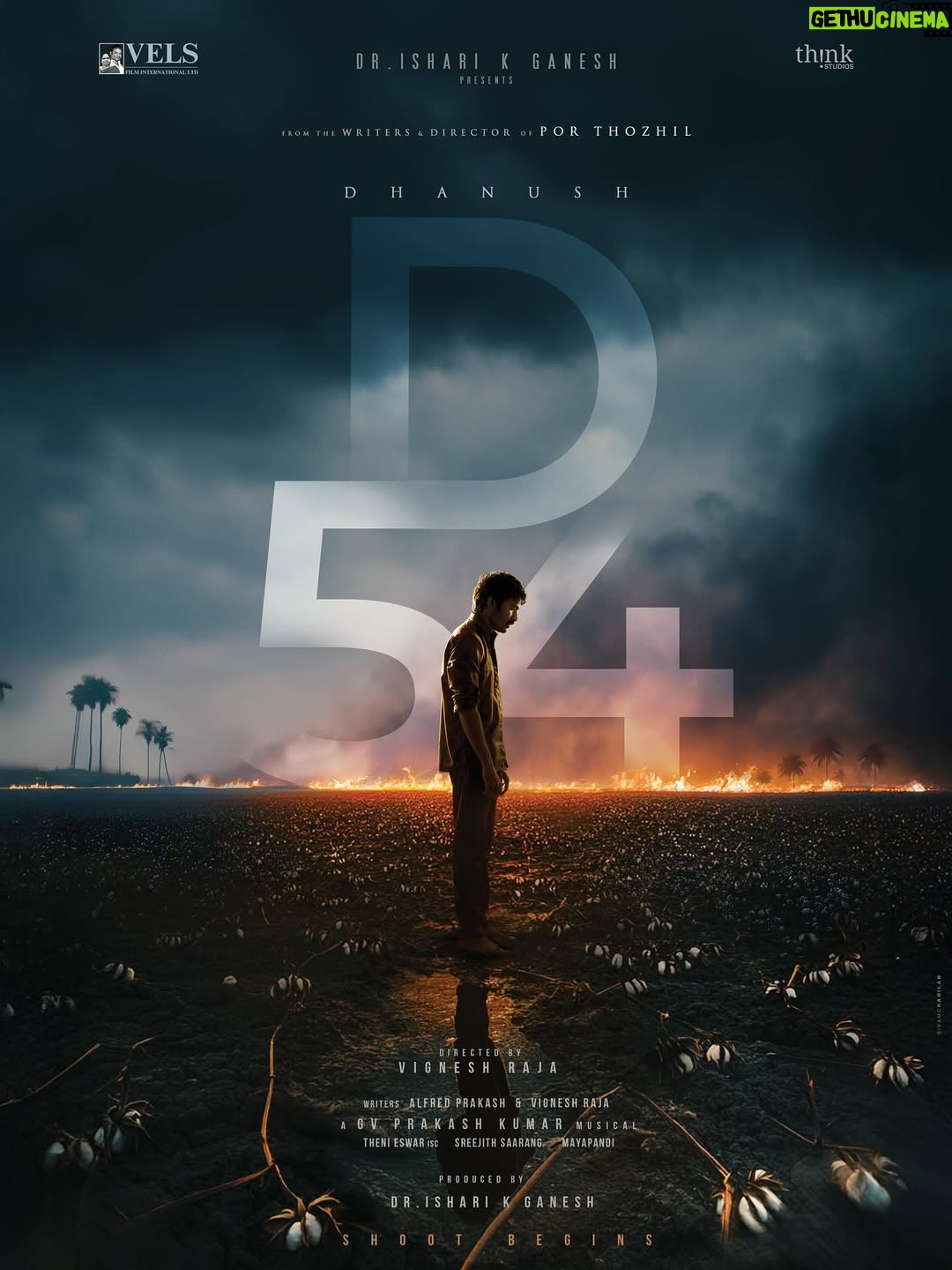 Kavya Sriram - 7.3K Likes - Starting today with a full heart🤍

Up next D54✨

@dhanushkraja sir ✨
@vignesh_raja ✨
@velsfilmintl 
@thenieswar_isc 
@gvprakash 
@kabilanchelliah