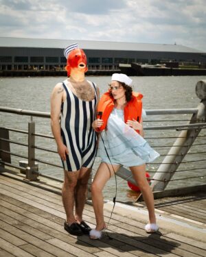 Kelley Heyer Instagram - Plenty of fish in the sea and I got a catch ⚓️🐟

Photographer
@hanz.a 

Makeup 
@el__debratto 

PAs
@maevellisullivan 
@khdphoto 

Talent
Kelley Heyer
@thatcobaltdude