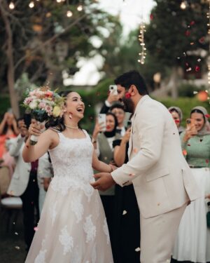 Kenzy Madbouly Instagram - كتبنا الكتاب🤍💍