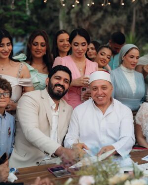 Kenzy Madbouly Instagram - كتبنا الكتاب🤍💍