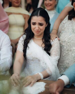 Kenzy Madbouly Instagram - كتبنا الكتاب🤍💍