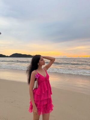 Khushi Hegde Instagram - a sunset could cure me