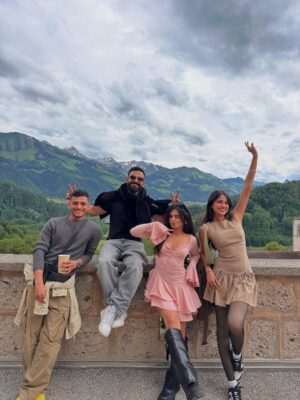Khushi Hegde Instagram - easily the most beautiful place Iāve ever visited, took me no time to fall in love with the scenic views at Highlights Lake Geneva Region-Switzerlandš§š¼š·šļø
#GLACIER3000
#chateauchillon
#mobgoldenpass
#CaillerChocolat
#olympicmuseum
#cgnswitzerland
#mango
#bollywoodtoursswitzerland
#theglacierhotel
#vidhyachettiar
#pickyourtrail