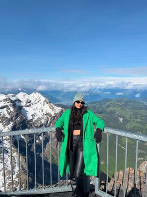 Khushi Hegde Instagram - easily the most beautiful place Iāve ever visited, took me no time to fall in love with the scenic views at Highlights Lake Geneva Region-Switzerlandš§š¼š·šļø
#GLACIER3000
#chateauchillon
#mobgoldenpass
#CaillerChocolat
#olympicmuseum
#cgnswitzerland
#mango
#bollywoodtoursswitzerland
#theglacierhotel
#vidhyachettiar
#pickyourtrail