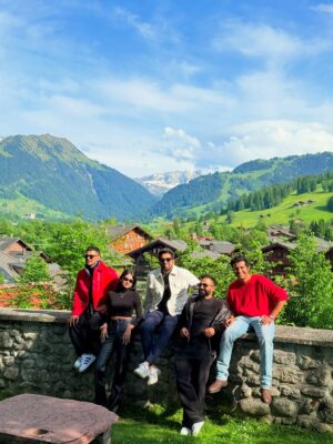 Khushi Hegde Instagram - easily the most beautiful place Iāve ever visited, took me no time to fall in love with the scenic views at Highlights Lake Geneva Region-Switzerlandš§š¼š·šļø
#GLACIER3000
#chateauchillon
#mobgoldenpass
#CaillerChocolat
#olympicmuseum
#cgnswitzerland
#mango
#bollywoodtoursswitzerland
#theglacierhotel
#vidhyachettiar
#pickyourtrail