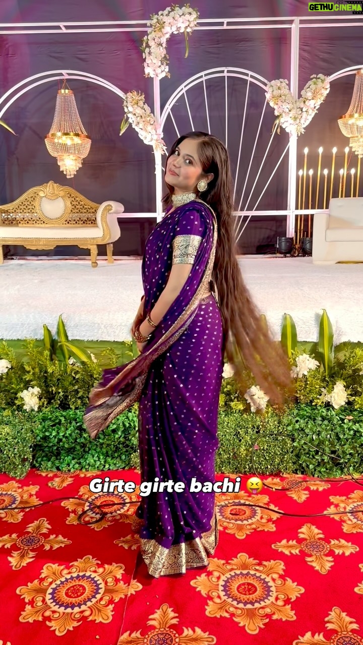 Khyati Sharma - 456 Likes - Me, Meanwhile everyone is waiting for dulha dulhan 🫠
.
.
.
.
[saree, latest reels, viral reels, for you, ethnic wear]