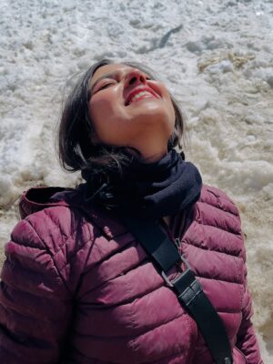 Khyati Sharma Instagram - Emojis, What emojis? See those expressions 😝

📷 @gary__boy 🤪
.
.
[static post, mountains, Leh, viral post]