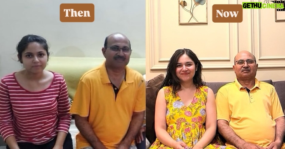 Khyati Sharma - 2.4K Likes - From holding his hand as a little girl to still leaning on him today… 9 years apart, but my first hero will always be my dad ❤️👨‍👧 

@indiagatefoods 
 #IndiaGateBasmatiRice #BanaiyeHarPalClassic #ClassicMoments
#ForeverMyStrength #DadAndDaughter #UnbreakableBond