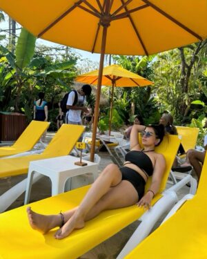 Kiara Fulra Instagram - Bringing the heat in and out of the water 💙
.
#bali #indonesia