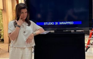 Kimberlin Brown Instagram - Yesterday was our last day filming at the old CBS Studios. We say goodbye to stage 31 and look forward to our new home at Sunset Las Palmas Studios. :-) #change #changeisgood  #newstudio #movingon @boldandbeautifulcbs @lisawintherhuston @lsaintvic @romypark @stephpaughhair @itsalexisreyes @kar_buff @dannidoeslife @johntmccook