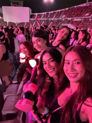 Kimberly Ann Voltemas Instagram - Still smiling from last night my heart is so full 🥹💖 first time watching you all perform live!! 🥰 what a show!! So much talent, love, energy and joy on one stage🖤💖✨ Kimmy is Officially a Blink!! #blackpink_deadline_in_bangkok