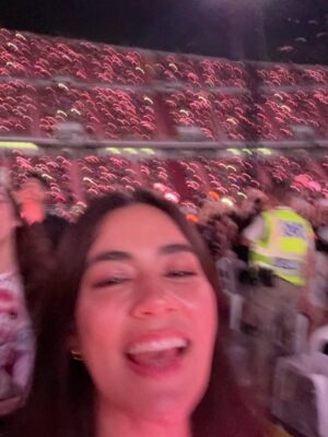 Kimberly Ann Voltemas Instagram - Still smiling from last night my heart is so full 🥹💖 first time watching you all perform live!! 🥰 what a show!! So much talent, love, energy and joy on one stage🖤💖✨ Kimmy is Officially a Blink!! #blackpink_deadline_in_bangkok