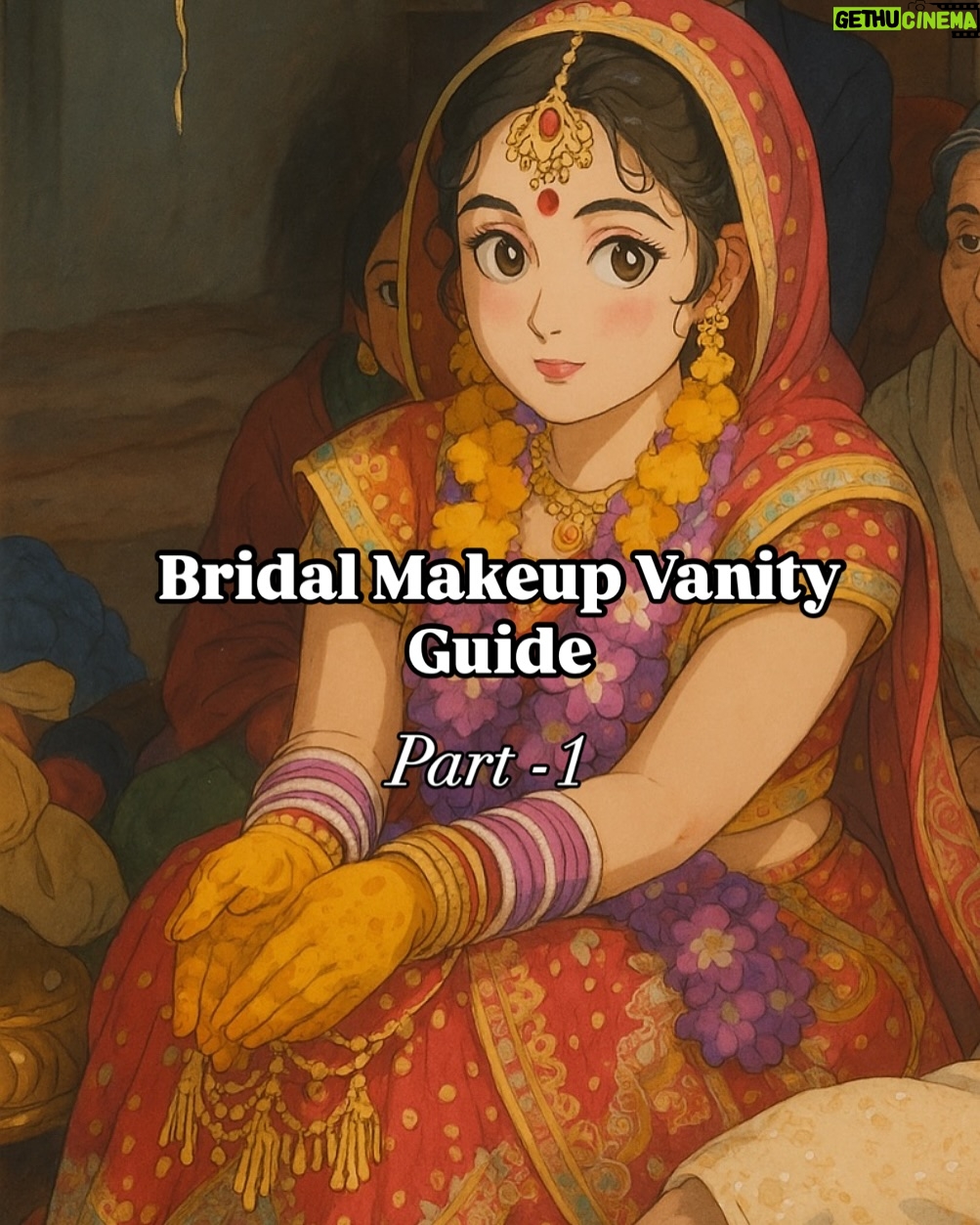 Kiwi Tandon - 95K Likes - For all my soon-to-be brides, here’s your bridal vanity guide ✨ ( part -2 already on feed) 
Hope this helps , feel free to ask me anything in the comments, would love to chat 🥰

In part -2 will share blush , eyeshadow etc… so stay tuned 
Honestly, it felt like homework putting this together because there are so many amazing products, but I picked the ones I truly feel deserve a spot on your bridal vanity! 💼 

Just remember: your foundation, compact, loose powder, and setting spray are worth investing in good brands .
For eyeshadow , lipsticks, and blushers, mascaras you can definitely mix and match depending on your  budget .

SAVE THIS ✅
[ bridal vanity, bridal makeup, makeup vanity, glowing makeup products, bride to be , best foundation, skin tints, tinted moisturizer, newly bride , bridal vanity]
#bridalmakeup #bridalvanity #makeupvanity #bridetobe #newlybride #bridalmakeupartists #makeup2025 #glowymakeuplook #dewymakeup #glowymakeup #primers #waterproofmakeup #sweatproofmakeup #makeupguide