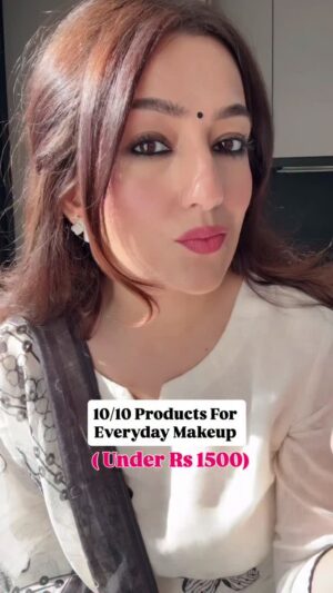 Kiwi Tandon Instagram - Save & share 💗…….
Love seeing how much you’re enjoying this series…more to come! Let me know if u want high end too :) 
All the products I’ve mentioned, I personally love and use, so I definitely recommend them! They’re budget-friendly, yet the quality is just as good as high-end products ✨ 

1. Beauty of josen sunscreen ( one of the best ) 
2. L’Oréal infallible serum skin tint . Shade : light 
3. Maybeline Kajal long lasting drama ( their brown Kajal is also damn good )
4. Maybeline sunkisser blush in shade burnt sky ( gorgeous must have ) 
5. Kiro beauty lip soufflé lipstick shade ; tera rose 
6. Dalba white truffle serum spray 

( affordable makeup  products, budget friendly makeup , makeup in budget, skin tints , pink blush , nude pink lipsticks , dewy makeup , minimal makeup , smudgeproof Kajal, everyday makeup , office makeup )
#minimalmakeup #desimakeup #dewymakeup #skintints #smudgeproofkajal #blackkajal #pinklipsticks #everydaylipstick #everydaymakeup #glowingmakeup #easymakeup