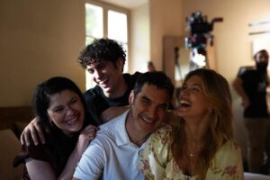 Klelia Andriolatou Instagram - Και πάλι εδώ .. μαζί ❤️ 
@maestroinblue.tvseries @netflix