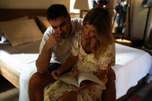 Klelia Andriolatou Instagram - Και πάλι εδώ .. μαζί ❤️ 
@maestroinblue.tvseries @netflix