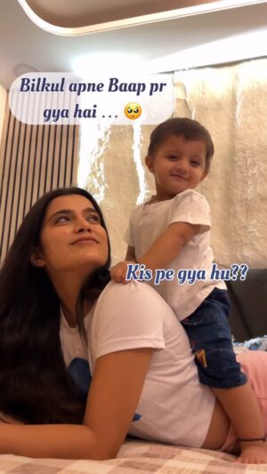 Komal Gudan Instagram - My whole heart ❤️
#Mom&baby #Mombaby #Babyreels #Baby #trending #Viral #Explore #Reels