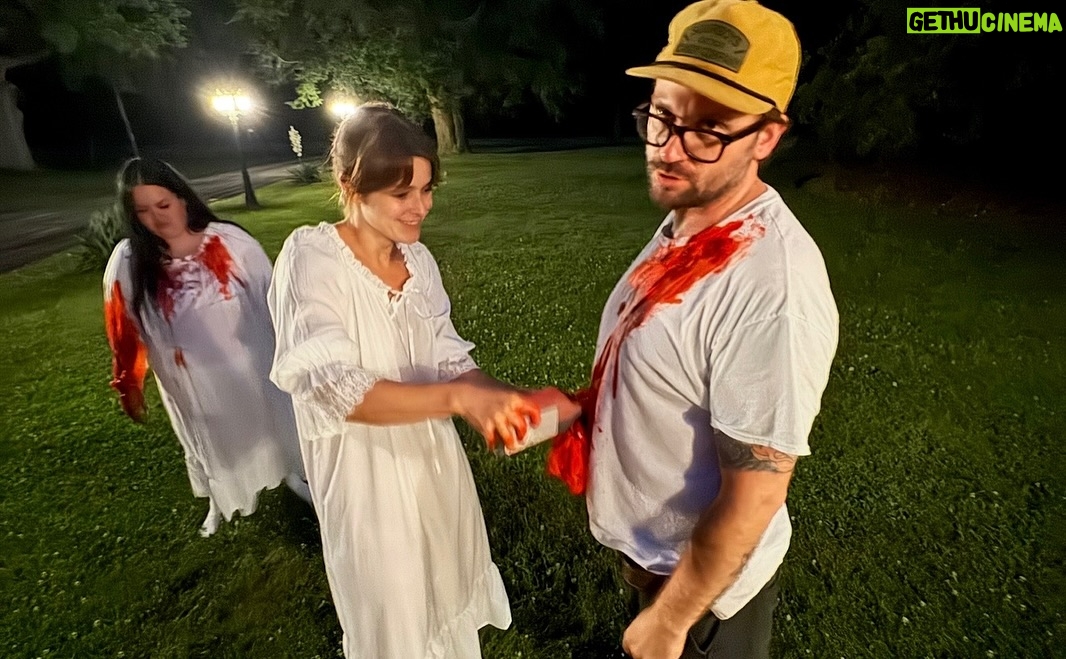 Kris Collins - 95.8K Likes - HOUSE ON EDEN IS STREAMING NOW!! 🎬🍿
WATCH ON PRIME VIDEO, APPLE, FANDANGO, GOOGLE PLAY AND DIRECTV!!! 
Here’s some BTS Photos from our movie @houseonedenfilm 🔥🎥🫣 we are so grateful to have had this experience! Hope y’all enjoy the movie!

***FAKE GORE AND BLOOD***