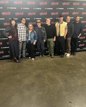 Kristen Schaal Instagram - Great to be in NYC doing @bobsburgersfox at Comic Con when it is @lorenbouchardburger birthday! Happy birthday to the creator of my favorite show!