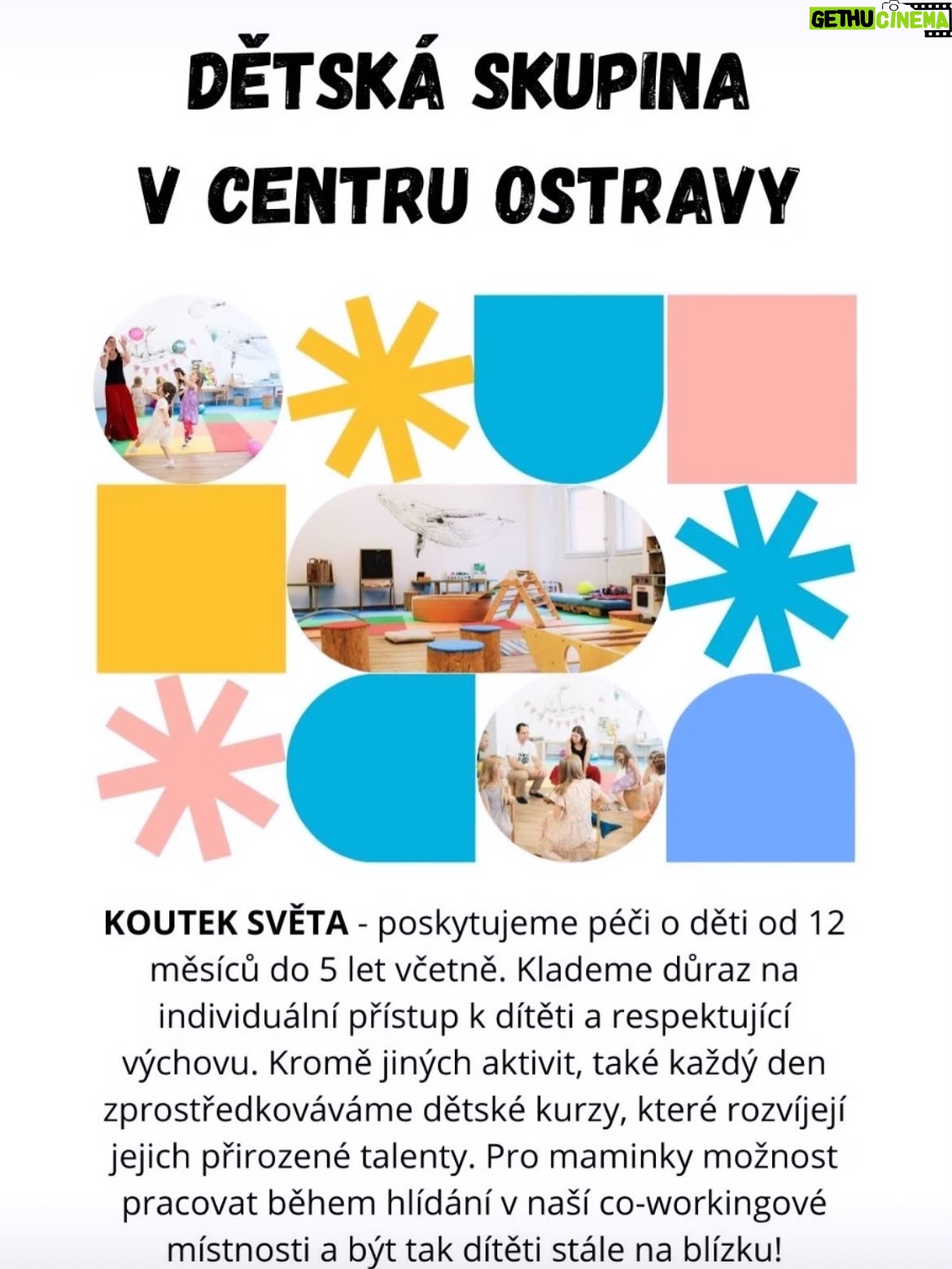 Kristýna Leichtová - 1.3K Likes - Milý Koutku, neloučím se s tebou navždycky, doufám že tě budeme s holčičkami navštěvovat a já tu ještě udělám pár zábavných a zajímavých akcí. Doufám že se ti bude dařit líp a líp a že tvá kapacita bude praskat ve švech 😂. Protože rodiče z centra Ostravy si takové místo pro děti prostě zaslouží!
Naše společná cesta byla velmi trnitá a náročná i zábavná a rozhodně na zkušenostech obohacující, děkuji za to. Ale už od dubna jdeme každý svou cestou. Koutek má nové vedení. Nepotkáte mě tu, pokud nebude uvedeno jinak.
Začíná nový školní rok a Koutek má plno nových i stávajících kroužků, dětskou skupinku a mnoho dalšího! 
Ať žije Koutek světa!