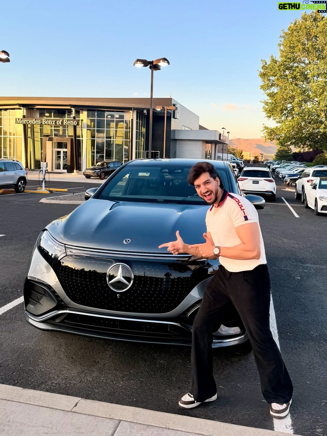 Kritika Kamal - 4K Likes - Manifested. Earned. Delivered. 🧿 #bestbirthdayever 
MERCEDES EQS SUV #dreamcar 
#mercedes