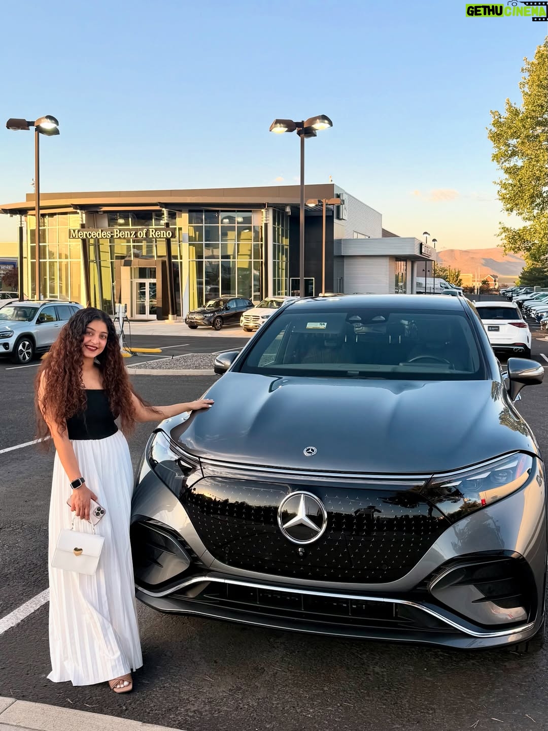 Kritika Kamal - 4K Likes - Manifested. Earned. Delivered. 🧿 #bestbirthdayever 
MERCEDES EQS SUV #dreamcar 
#mercedes