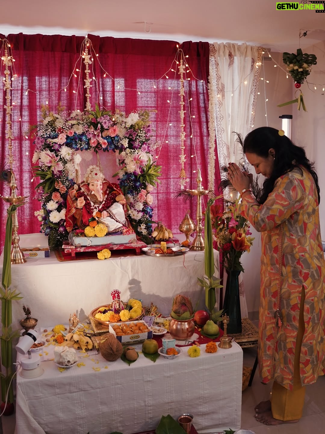 Krutika Solanki - 626 Likes - Ganpati bappa morya ❤️
Thank you for blessing us this year again. 
Day 1 was all about love, reunions and blessings . 
.
#ɢᴀɴᴘᴀᴛɪʙᴀᴘᴘᴀᴍᴏʀʏᴀ #ganeshchaturthi #love