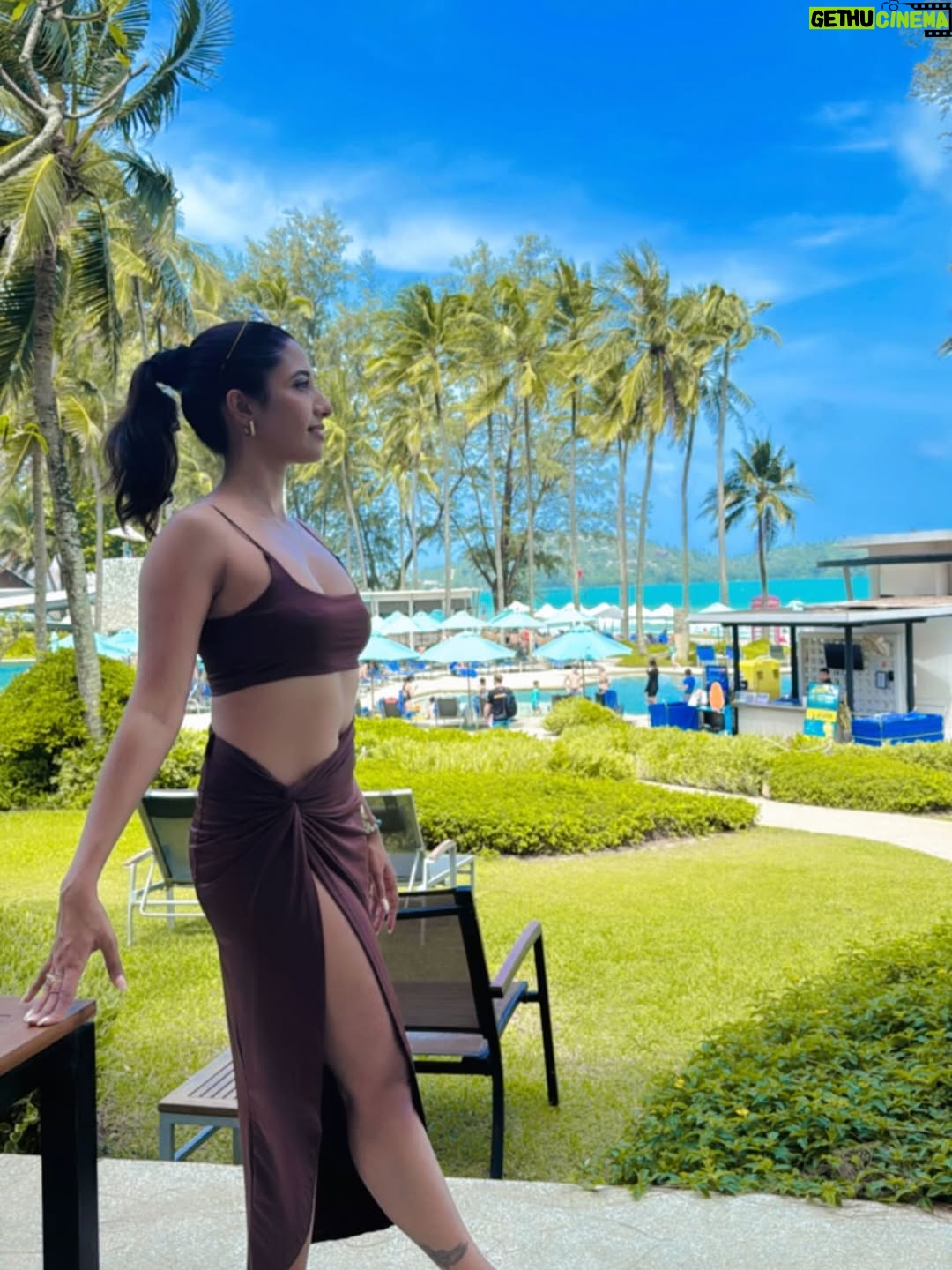 Krutika Solanki - 471 Likes - 📍 @saii.lagunaphuket 
.
Second time here and i am already waiting to GO AGAIN 😝🦋 
Beach baby always ❤️ 
.
#brown #coordset #phuket #vacationfit #beachwear #outfit #love #saiilagunaphuket