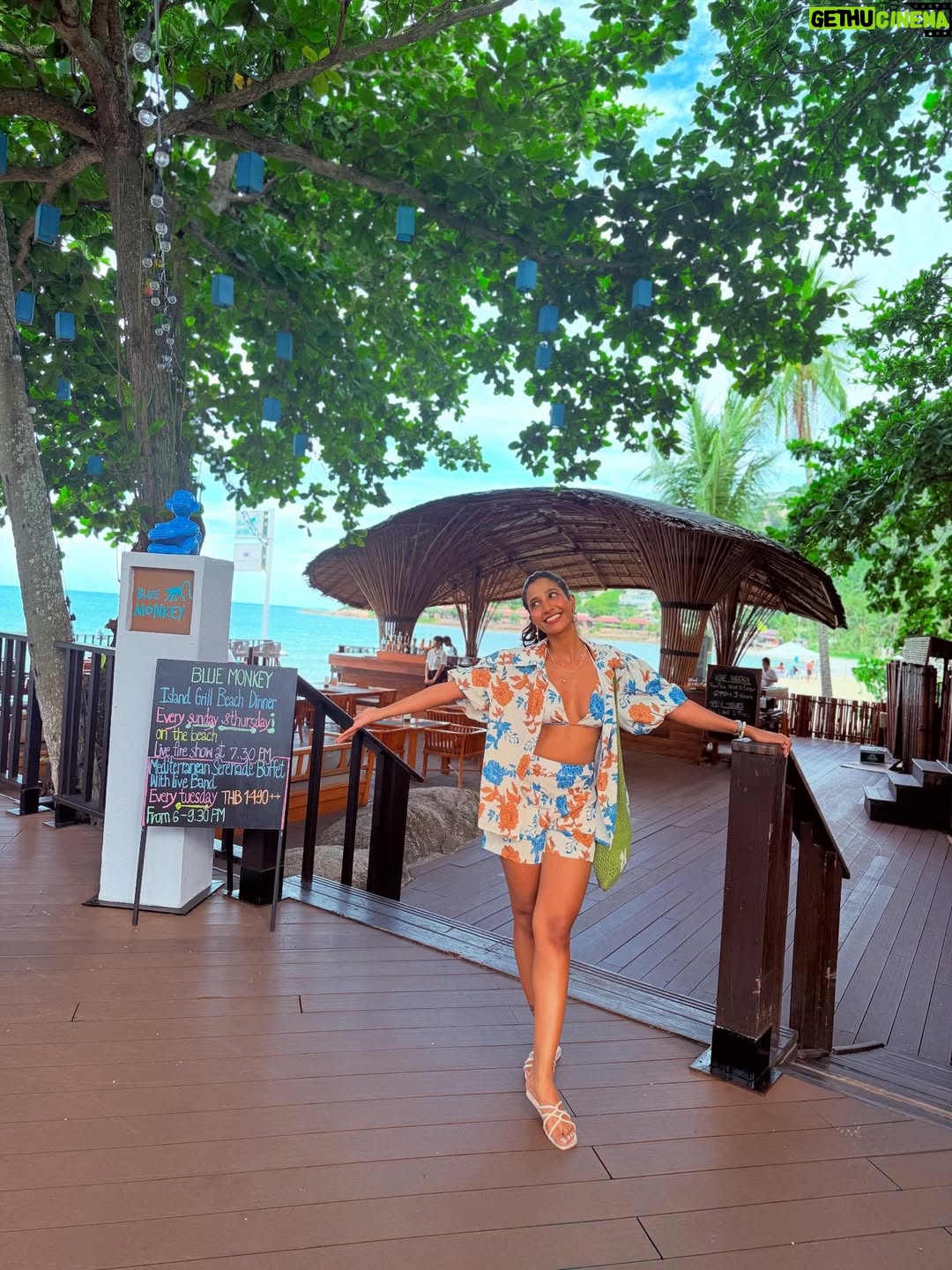 Krutika Solanki - 1.1K Likes - Bet you didn’t see this coming 🦋 

.
Getting stronger by the day❤️ 
Location @sheratonsamui 
.
#beachbaby #travelgram #kohsamui #samui #sheratonsamui #sheratonhotels #savana #outfit #vacationfit