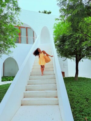 Krutika Solanki Instagram - 🔆💛🫰🫶 @salachawengbeach
.
Wearing :
@zara and my smile ❤️
.
If you go to samui, PLEASE STAY HERE ONLY 😅
.
#salasamui #kohsamui #salasamuichaweng #samui #thailand #throwback #yellow #vacationfit #fit #outfitinspo #krutikasolankii #dopall
