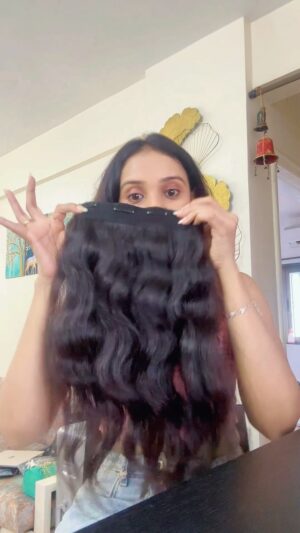 Kshitija Saxena Instagram - Let’s add some volume this weekend before stepping out, absolutely hassle free and without damaging hair using @kshirohi human hair extensions perfect for adding instant volume to your hair without losing fake or added on. Also these are 100% human hair so can be styled by you as per your liking. Not to forget affordable too!!
#humanhair #extensions #entrepreneurlife #girlpower #trendingnow #viralvideos #humanhairwigs #clipinextensions #easy #modern #selflove #datenight #event #beauty #reelkarofeelkaro #explore #new #shitijasaxena #kshirohi #actorlife #ordernow