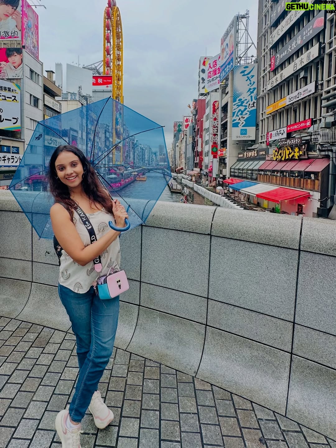 Kshitija Saxena - 89.9K Likes - Monsoon birthday’s and japanese vibe 🙇🏻‍♀️🧿❣️🥂🇯🇵😇
..
#japan #osaka #dotonbori #traveller #photography #umbrella #blue #monsoon #birthday #viralpost❤️ #me #beautifuldestinations #lifestyle #trendingnow #lake #vibes #blessed #igers #followｍe #funday #rain #explore #streetstyle #yolo #actor #shitijasaxena