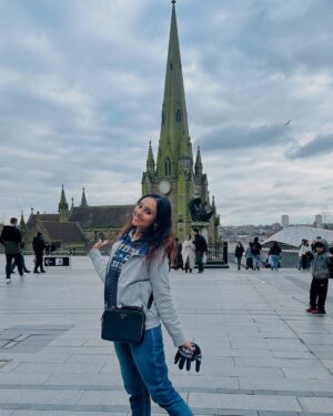 Kshitija Saxena Instagram - Hello Birmingham #uk š¬š§
.
.
#london #unitedkingdom #birmingham #citycentre #girlspower #vacations #colorful #church #festival #green #smile #me #londondiaries #trendingnow #virelpost #like4like #lifestyle #rich #travelling #goodvibes #happy #blessed #shitijasaxena
