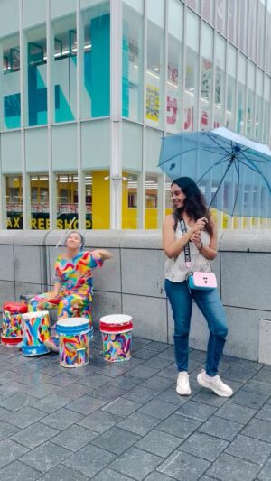 Kshitija Saxena Instagram - Monsoon vibe ☔️and this colourful city, #osaka
#japanlife #selflove #viralvideos #travelphotography #trendingnow #reelitfeelit❤️❤️ #goodvibes #monsoon #instagood #explore #me #trendingreels #like4follow #ootd #viralvideo #love #river #followforfollowback #dancer #streetlife #dotonboririver #shitijasaxena