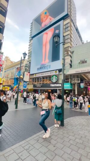 Kshitija Saxena Instagram - In midst of osaka streets i found her talking to me 🙇🏻♀️🇯🇵
.
.
#japan #osaka #dotonbori #viralvideos #reelkarofeelkaro #trendingnow #goodvibes #instagood #explore #actor #japanesegirl #billboards #shitijasaxena