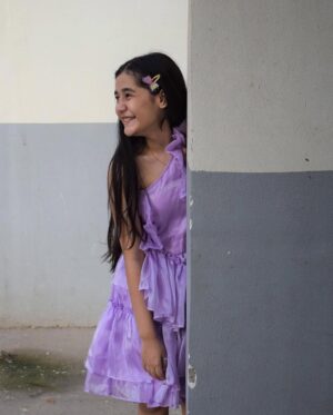 Kulfi Kumar Bajewala Instagram - Photo dumpSaturday 💜🌸💖 

#saturday #vibes #aakritisharma #instagram #pose #explore